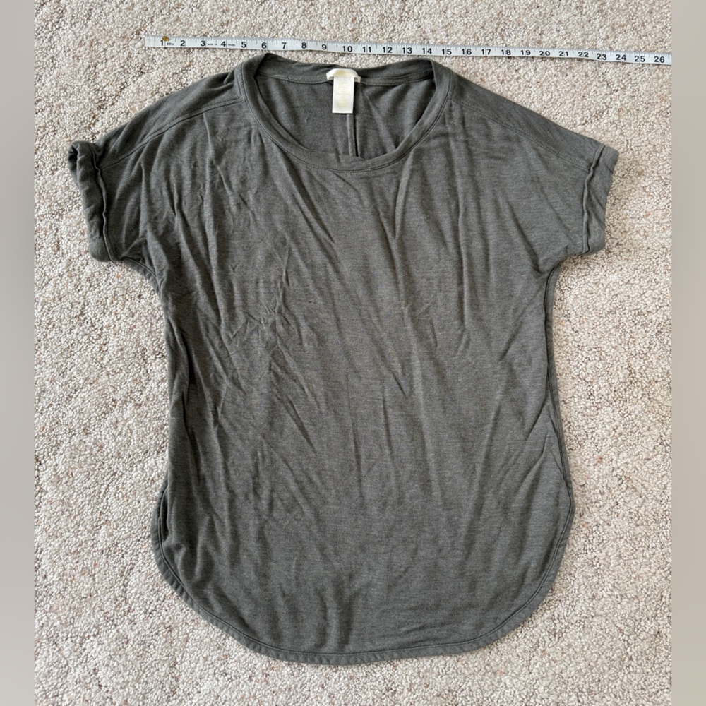 Patty M Gray Dolman Sleeve Top | Soft Stretch Knit | Women’s Size M/L